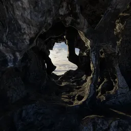 Rugged Rock Cave Tube