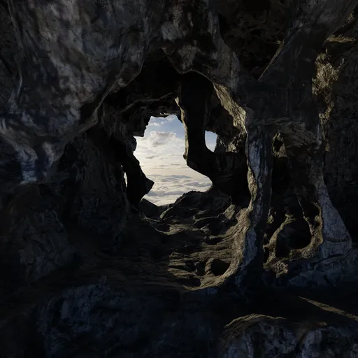 Rugged Rock Cave Tube