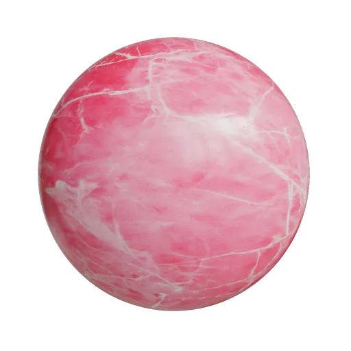 Pink White Marble