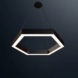 Ceiling Light Hexagon