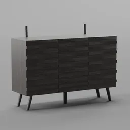 Black Modern Dresser