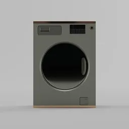 Modern Flat Washing Machine