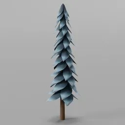 Stylized Cartoon Tree