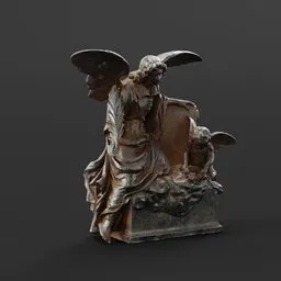statue of Iron Angel