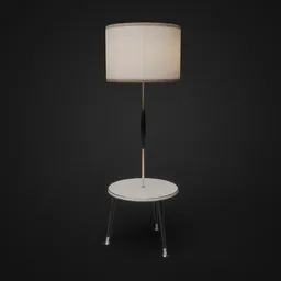 Vintage Tripod Floor Lamp