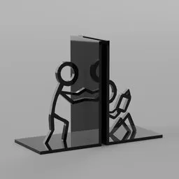 Stick People Bookends
