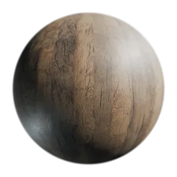 Dark antique wood