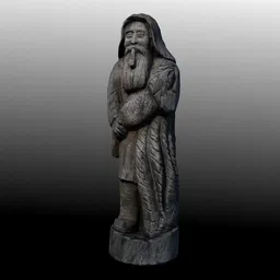 Wooden Figure photogrammetry