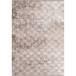 Checker Light Carpet