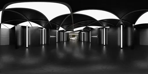 Arch Pillar Studio HDRI