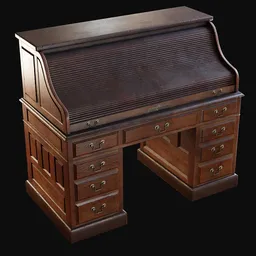 Early 1900s Rolltop Desk