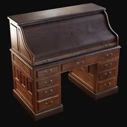 Early 1900s Rolltop Desk