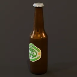 Beer Bottle Brown