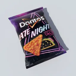 Doritos Late Night Loaded Taco Chips Bag