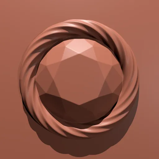 Decorative Encased Jewel