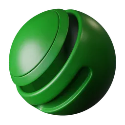 Matte Green Plastic