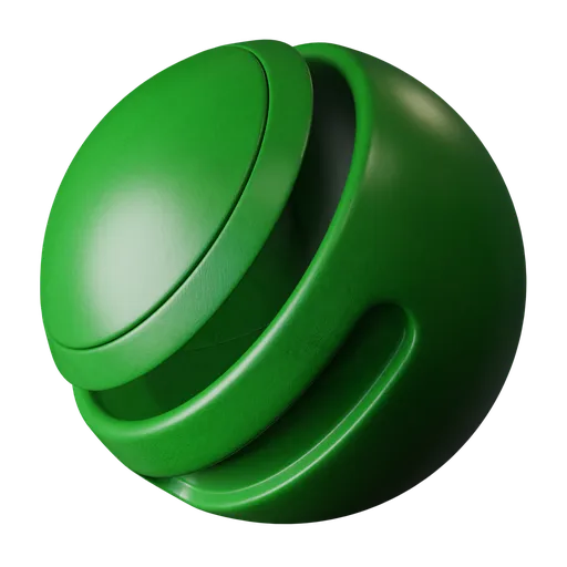 Matte Green Plastic