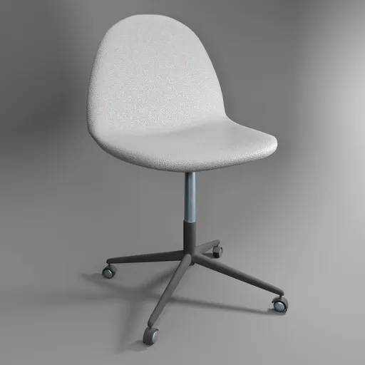 Modern Upholstered Swivel Office Chair