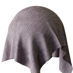 Lavender Pleated Fabric