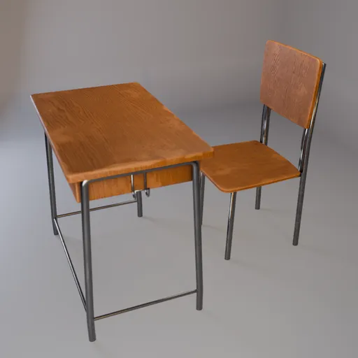 Classroom School Desk and Chair