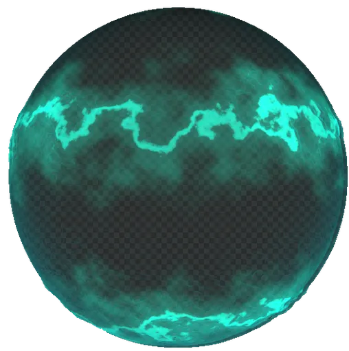 Procedural Electromagnetic Shield PBR material for Blender, FX category, versatile single-node configuration.