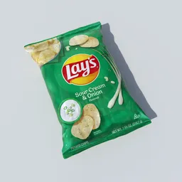Lays Sour Cream and Onion Chips Bag