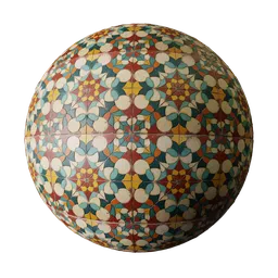 Vintage Ornate Mosaic Tiles