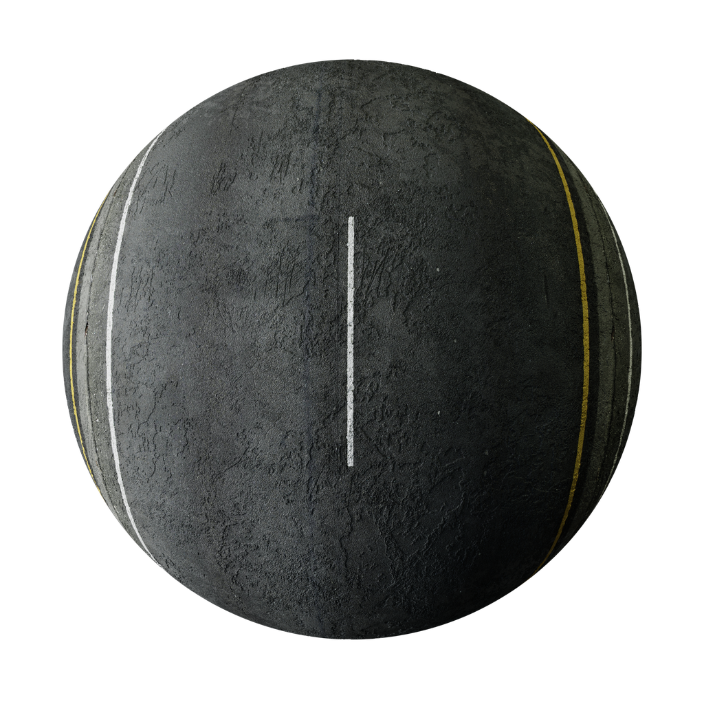Damaged Asphalt FREE asphalt materials BlenderKit