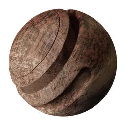 High-quality PBR Natural Mountain Rock Stone texture for 3D modeling, single-node procedural shader, seamless for Blender and other apps.