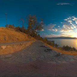 Lakeside Curve Walkway HDRI