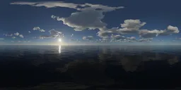 HIghsky morning sunshine