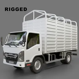 Isuzu Elf Box Truck