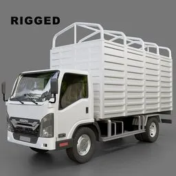 Isuzu Elf Box Truck