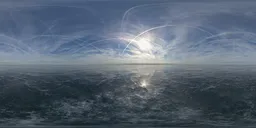 Pure skies over the winter sea 16k