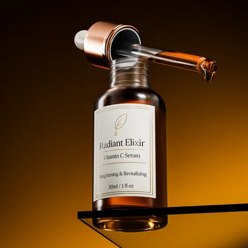 Cosmetic Serum Advertising Scene