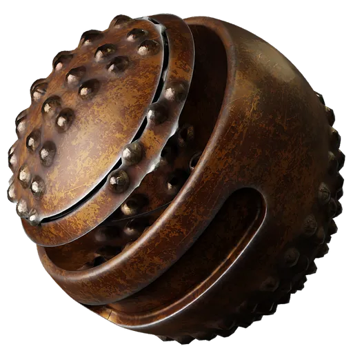 Rivets Metal Orange