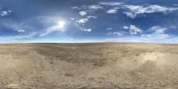 Yellow Ground Bluesky Cloud