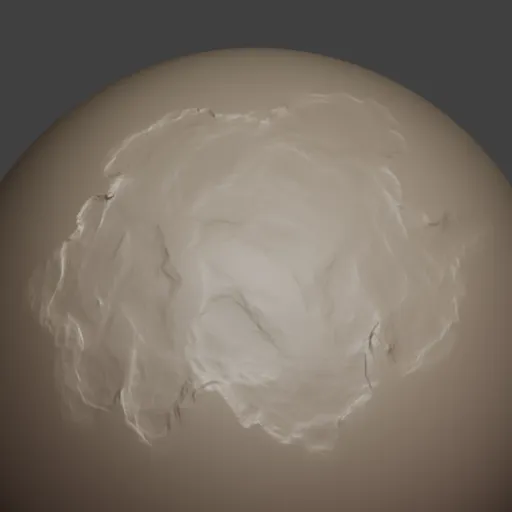Wall damage brush dirt