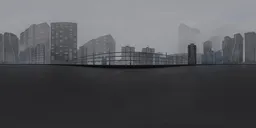 Cloudy Cityscape Panorama HDRI