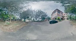 Campus Front Driveway