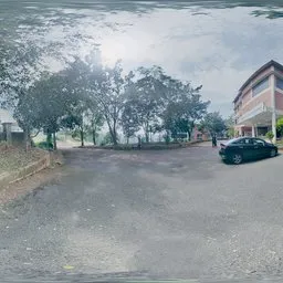 Campus Front Driveway