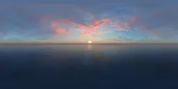 Large Sun Sunset Sky