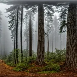 Foggy Enchanted Forest
