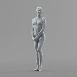 Lowpoly Female Underwear