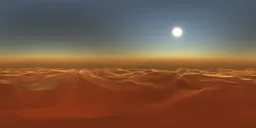 Mars Dunes Day Light