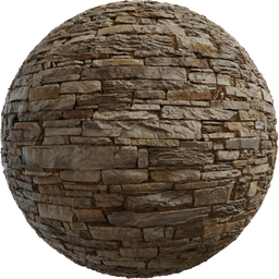 Rustic Stone Wall 02