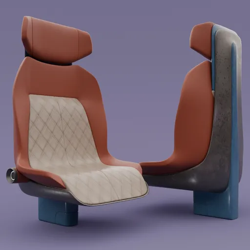 Concept styled car seat