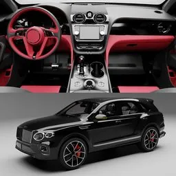 Bentley-Bentayga (Rigged)