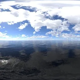 Bluesky cloud morning