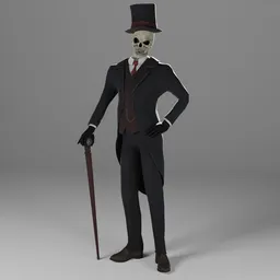 Skeleton genleman